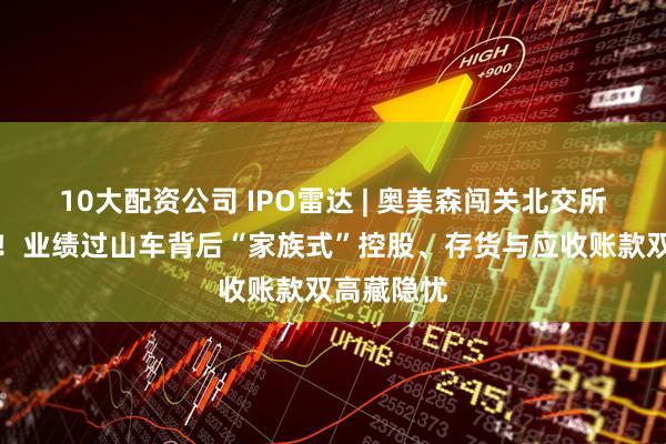 10大配资公司 IPO雷达 | 奥美森闯关北交所下周上会！业绩过山车背后“家族式”控股、存货与应收账款双高藏隐忧